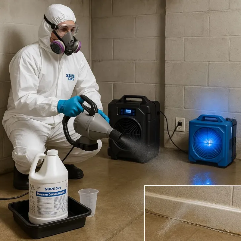 Sanitization and Odor Removal process in Mount Penn, PA