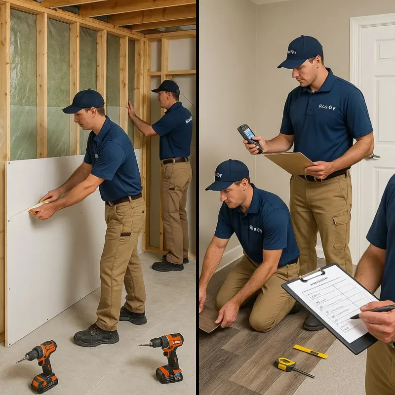 Repairs and Reconstruction process in Mount Penn, PA
