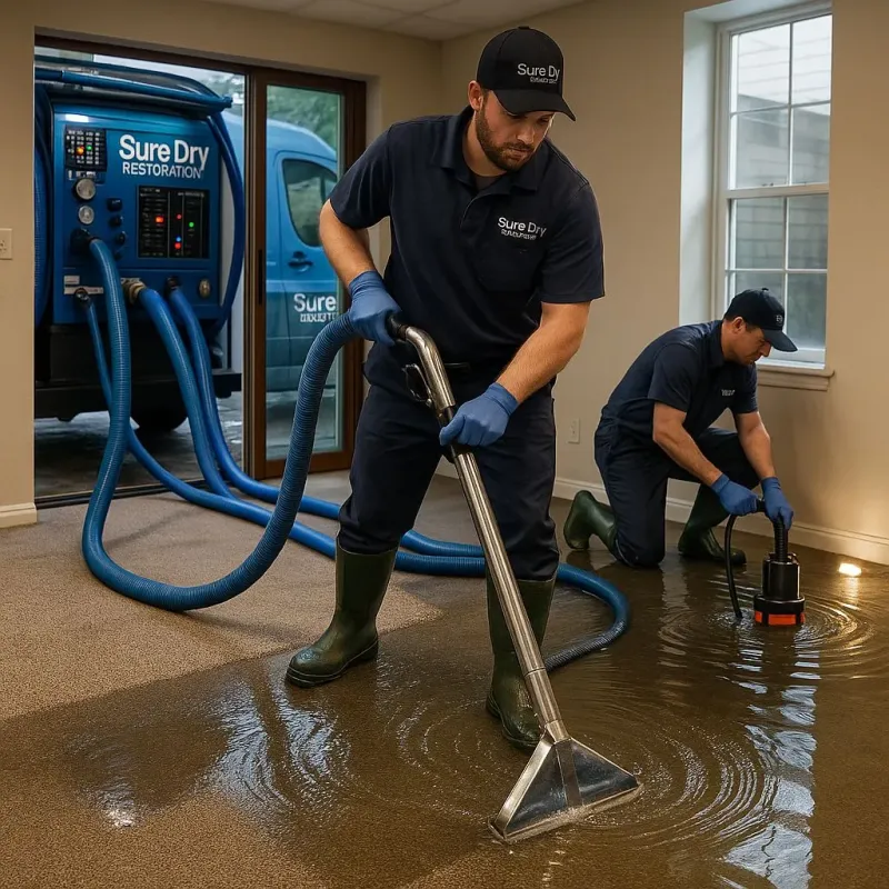 Water Extraction and Removal process in Mount Penn, PA